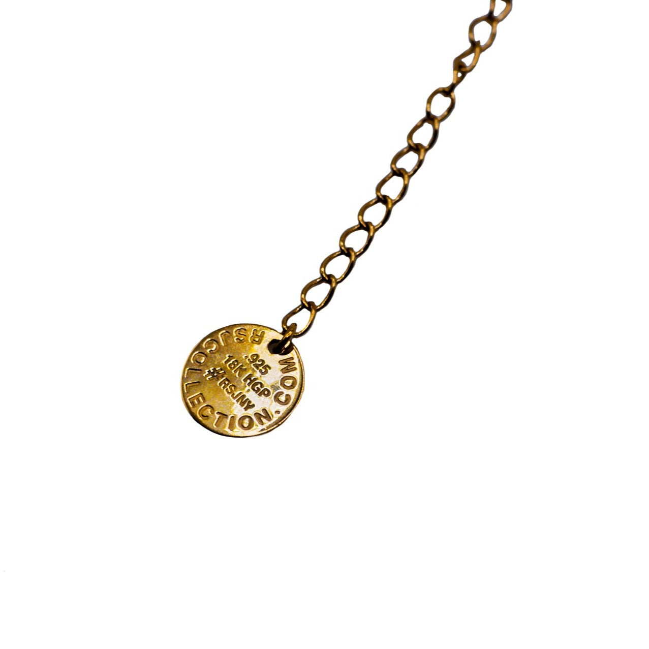 Amethyst pendant in 18k gold vermeil-RSJ Collection LLC