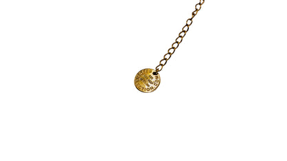Clear Quartz pendant in 18k gold vermeil-RSJ Collection LLC