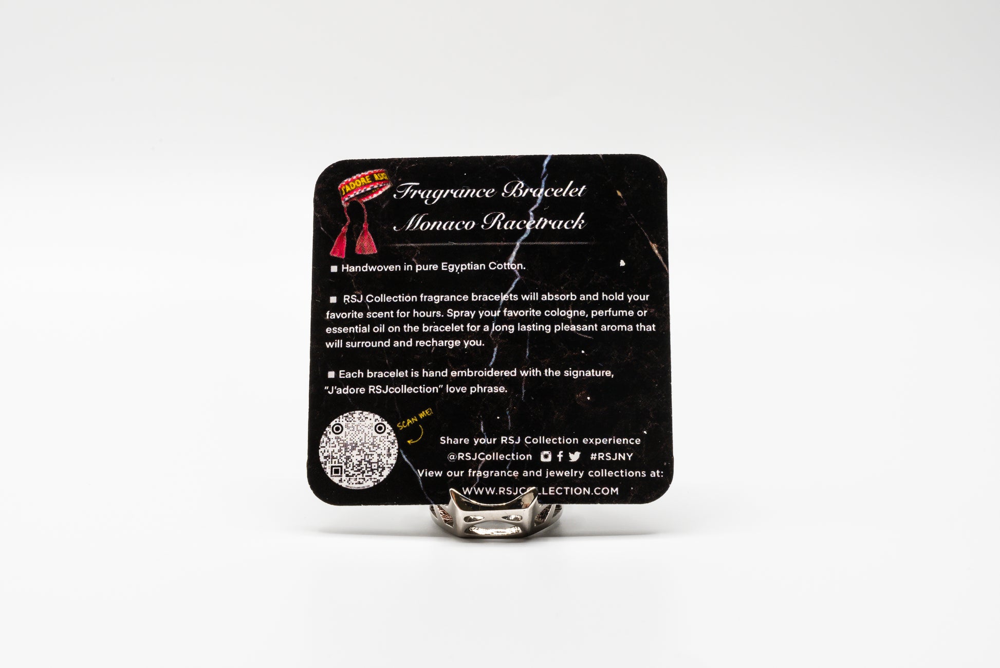 Monaco Racetrack fragrance bracelet-RSJ Collection LLC