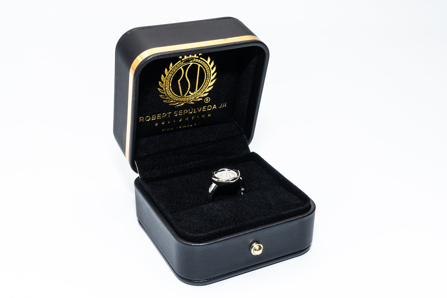 Silver Signet ring in Sterling Silver-RSJ Collection LLC