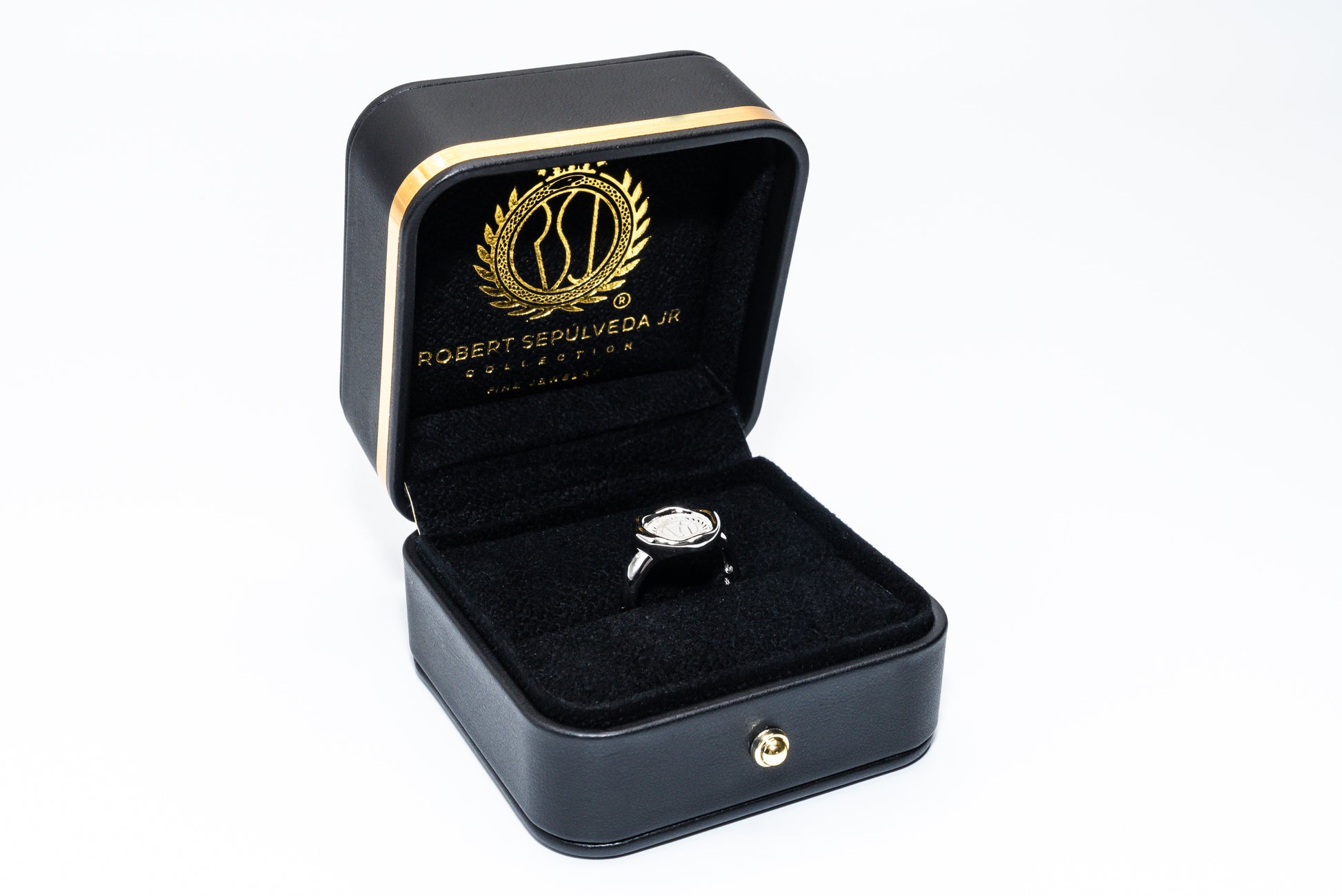 Silver Signet ring in Sterling Silver-RSJ Collection LLC