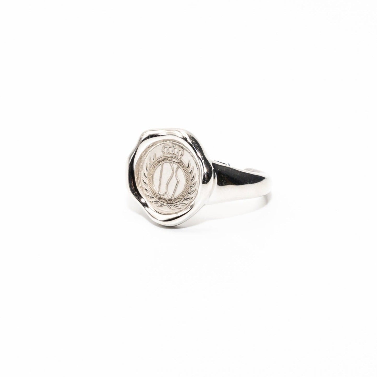 Silver Signet ring in Sterling Silver-RSJ Collection LLC