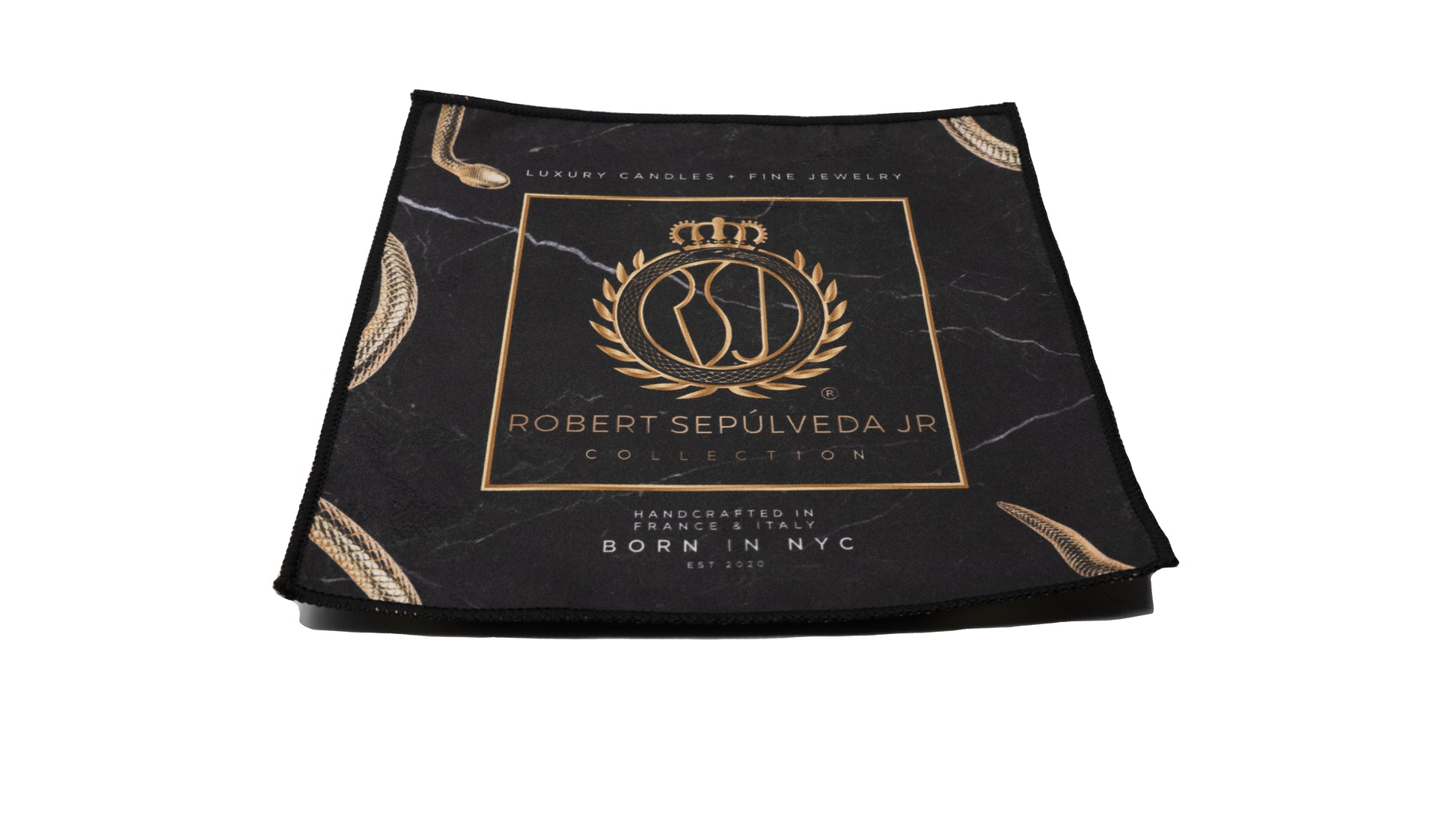 Emerald Bamboo ring in 18k gold vermeil-RSJ Collection LLC